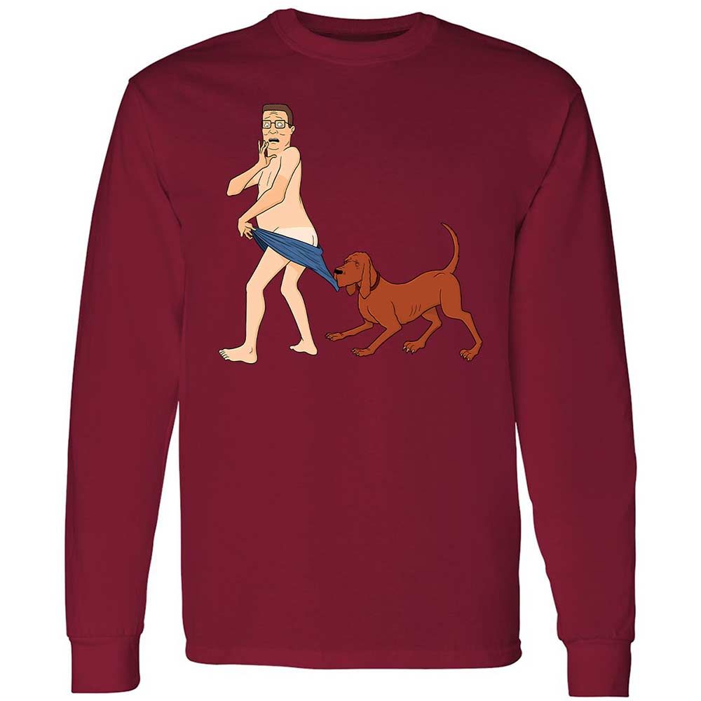 Long Sleeve T-Shirt - CL2A4JTE - Cardinal Red - 17