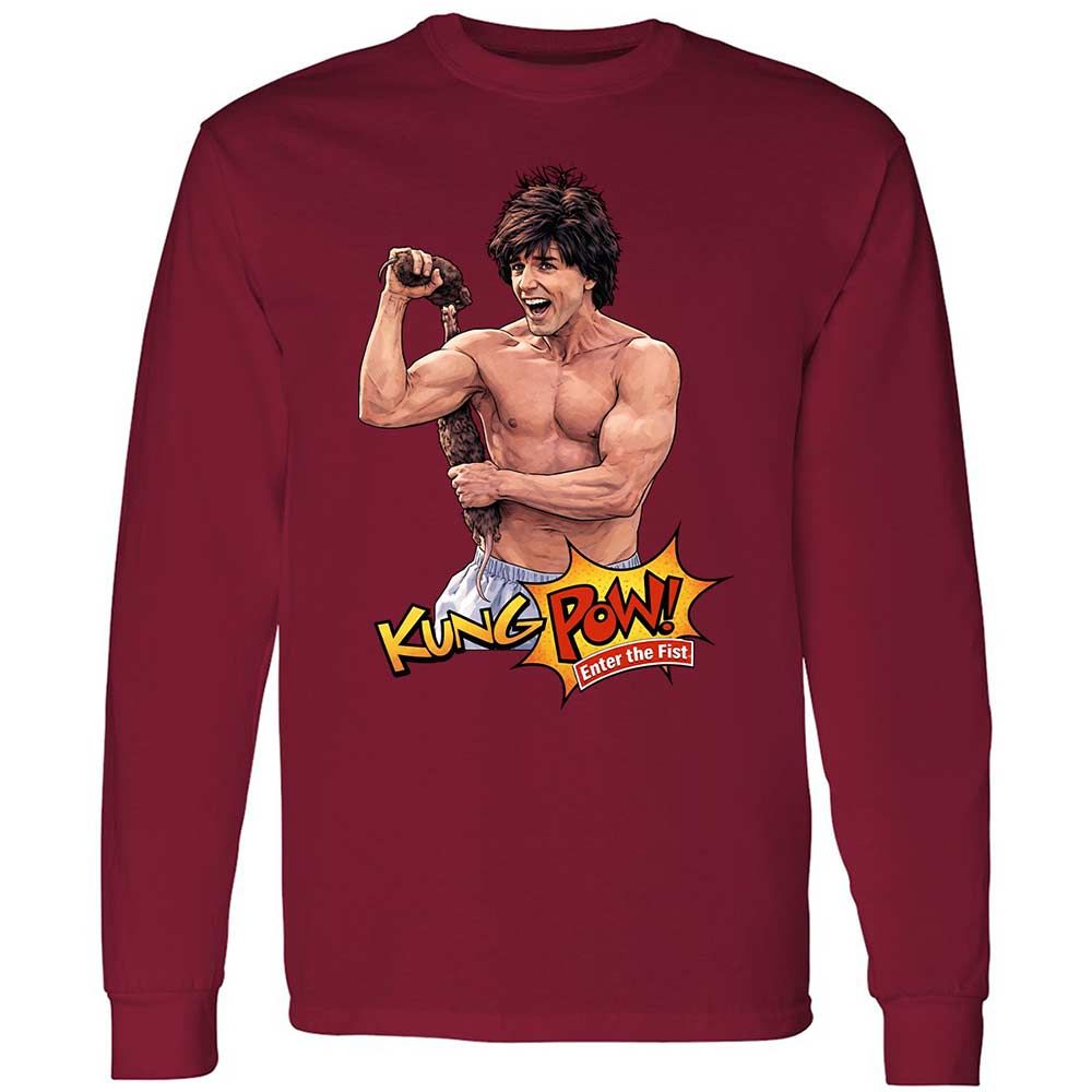 Long Sleeve T-Shirt - TFX38QZ1 - Cardinal Red - 17