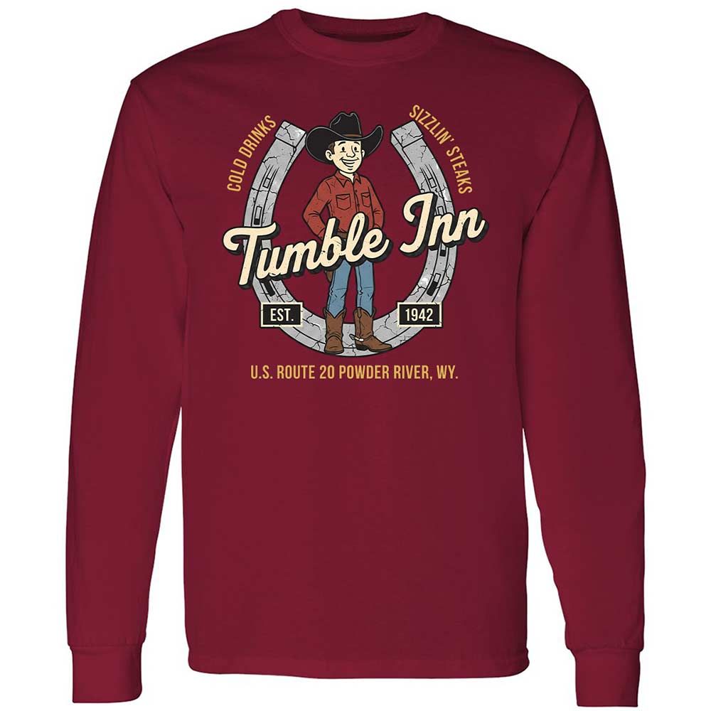 Long Sleeve T-Shirt - 4LYWMWHF - Cardinal Red - 17
