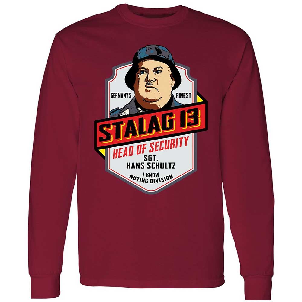 Long Sleeve T-Shirt - KM1QDWLL - Cardinal Red - 17