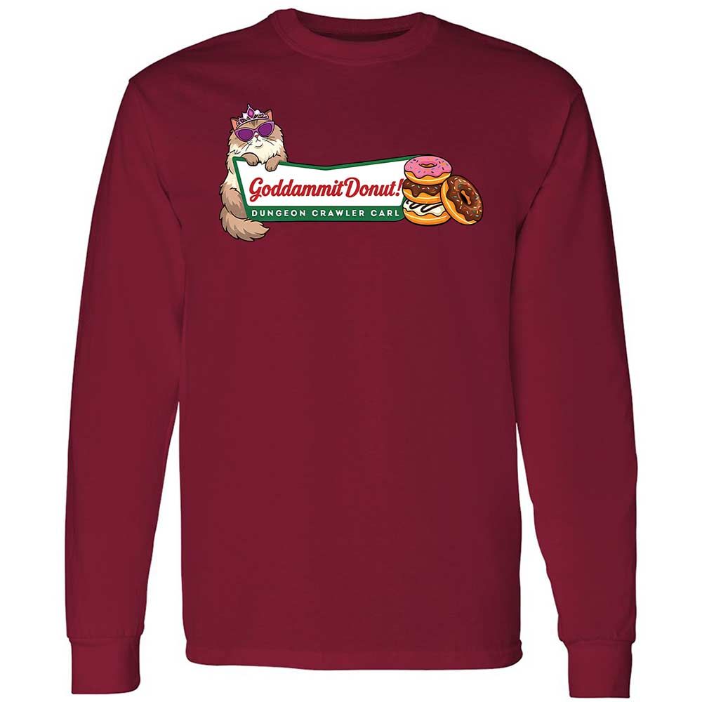 Goddammit Donut - Cardinal Red - 17