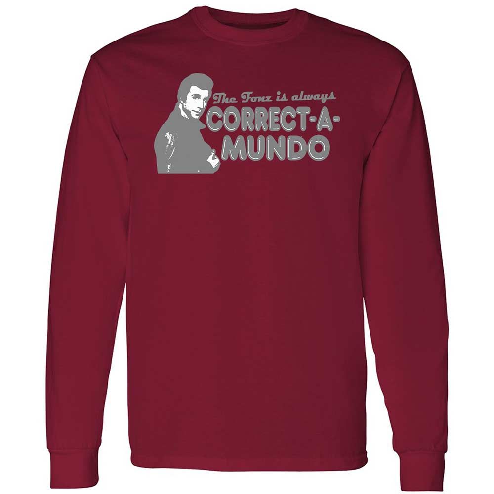 Long Sleeve T-Shirt - FF2CR3AR - Cardinal Red - 17