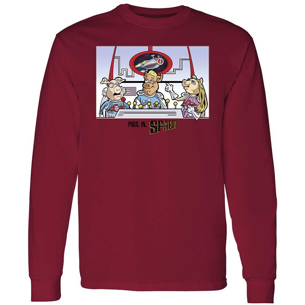 Long Sleeve T-Shirt - AK61X1PF - Cardinal Red - 17