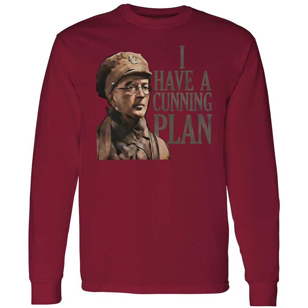 I Have A Cunning Plannn - Cardinal Red - 17