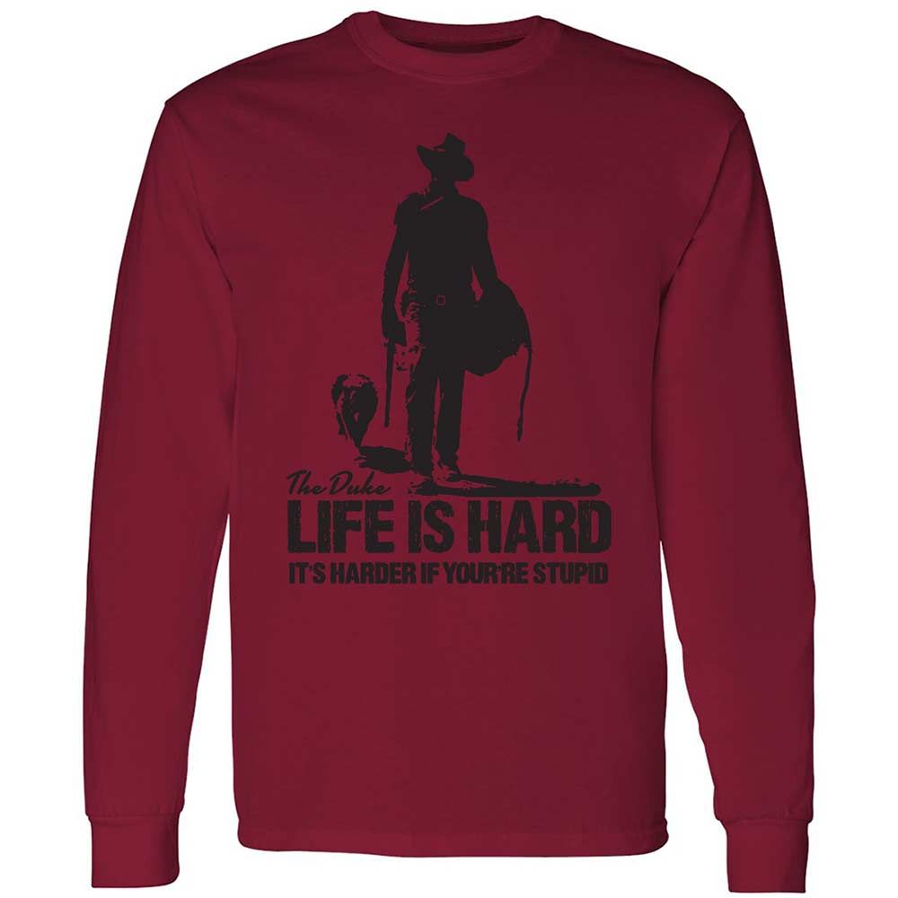 Life is hard - Cardinal Red - 17