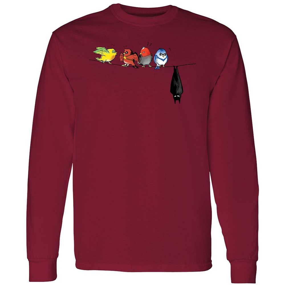 Bat Family - Cardinal Red - 17