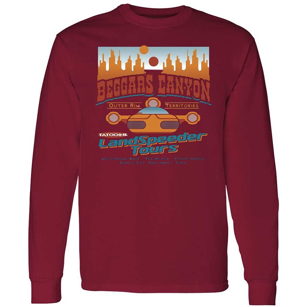 Long Sleeve T-Shirt - 696JJBX7 - Cardinal Red - 17