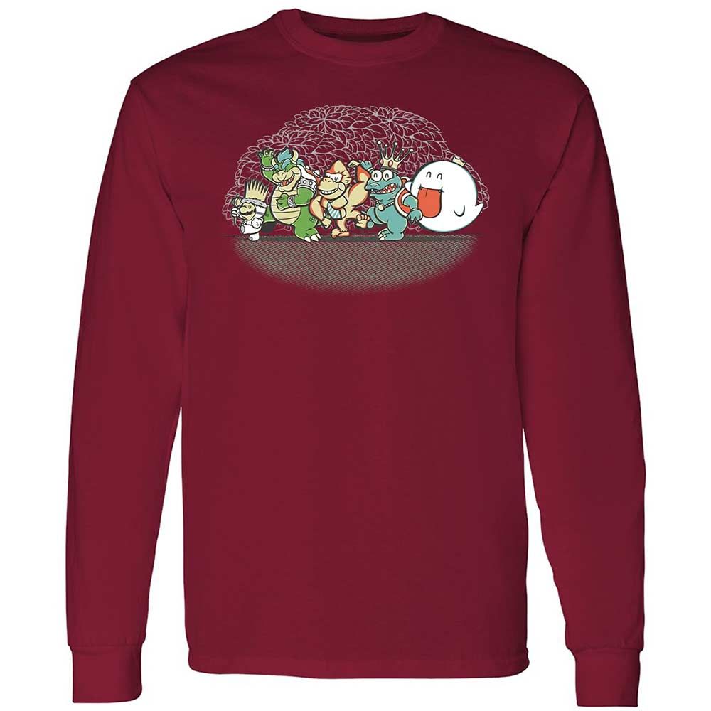 Long Sleeve T-Shirt - V8Y8TXDP - Cardinal Red - 17