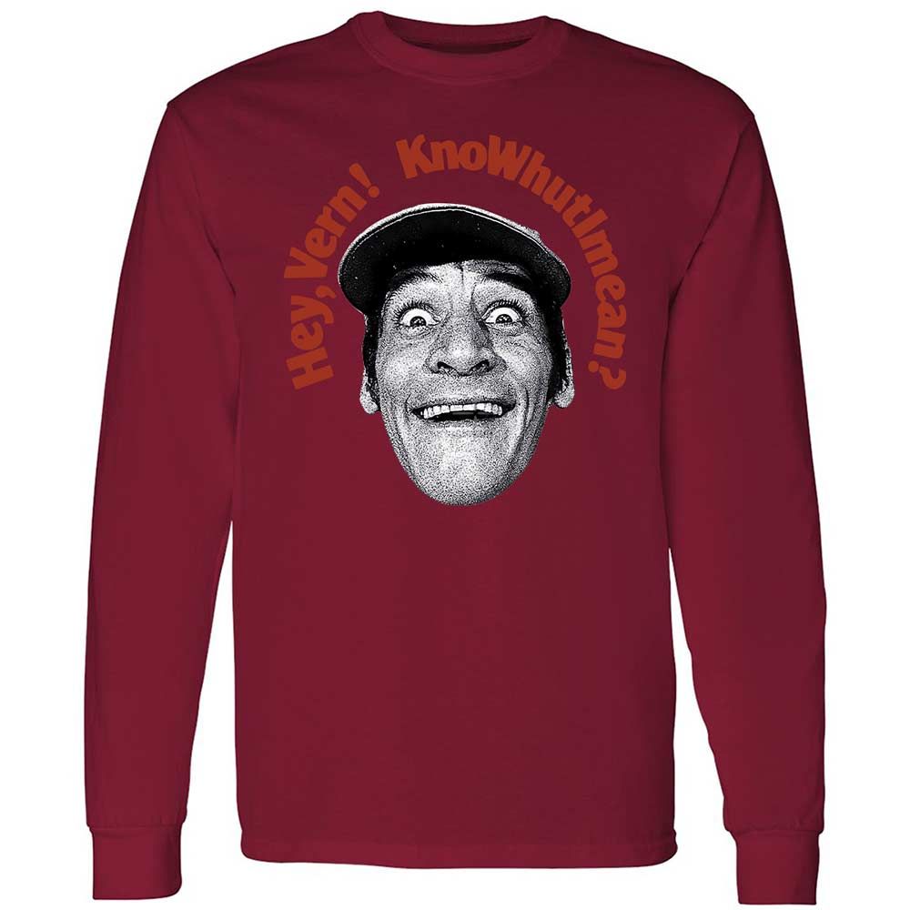 Long Sleeve T-Shirt - 8S6EA86S - Cardinal Red - 17