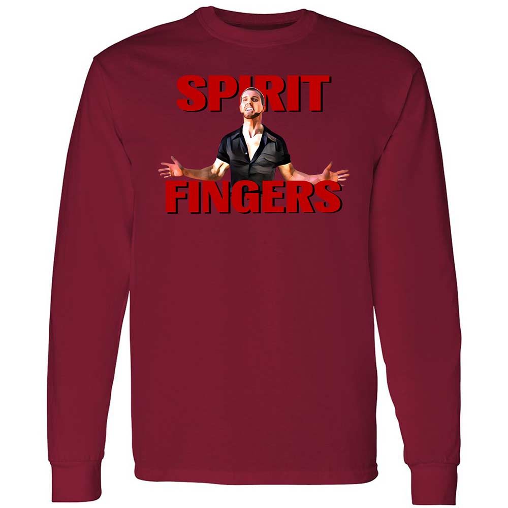 Long Sleeve T-Shirt - 18RJSPRY - Cardinal Red - 17