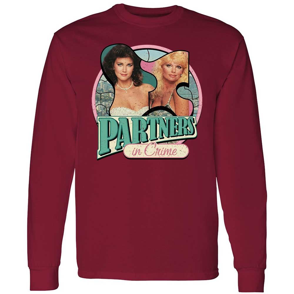 Long Sleeve T-Shirt - C1F7FWRV - Cardinal Red - 17