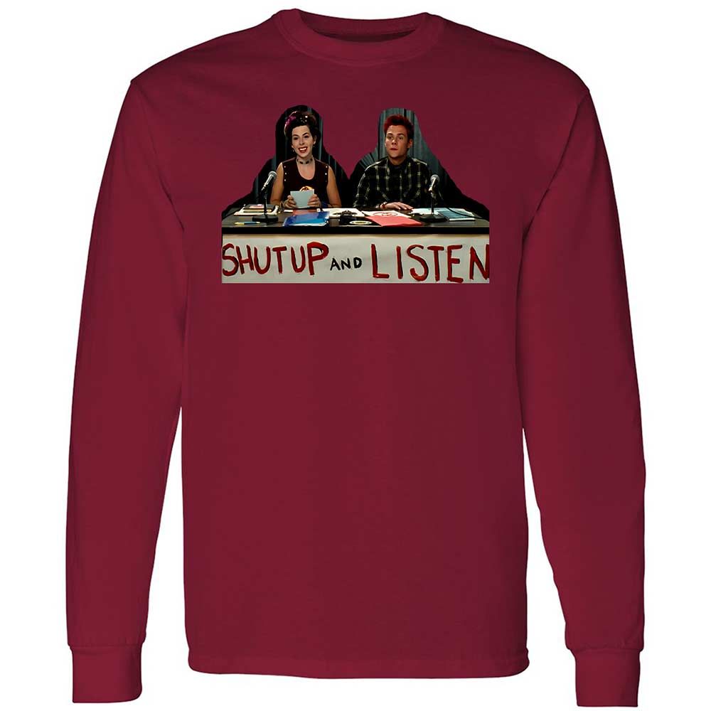 Long Sleeve T-Shirt - X1C5QY8Z - Cardinal Red - 17