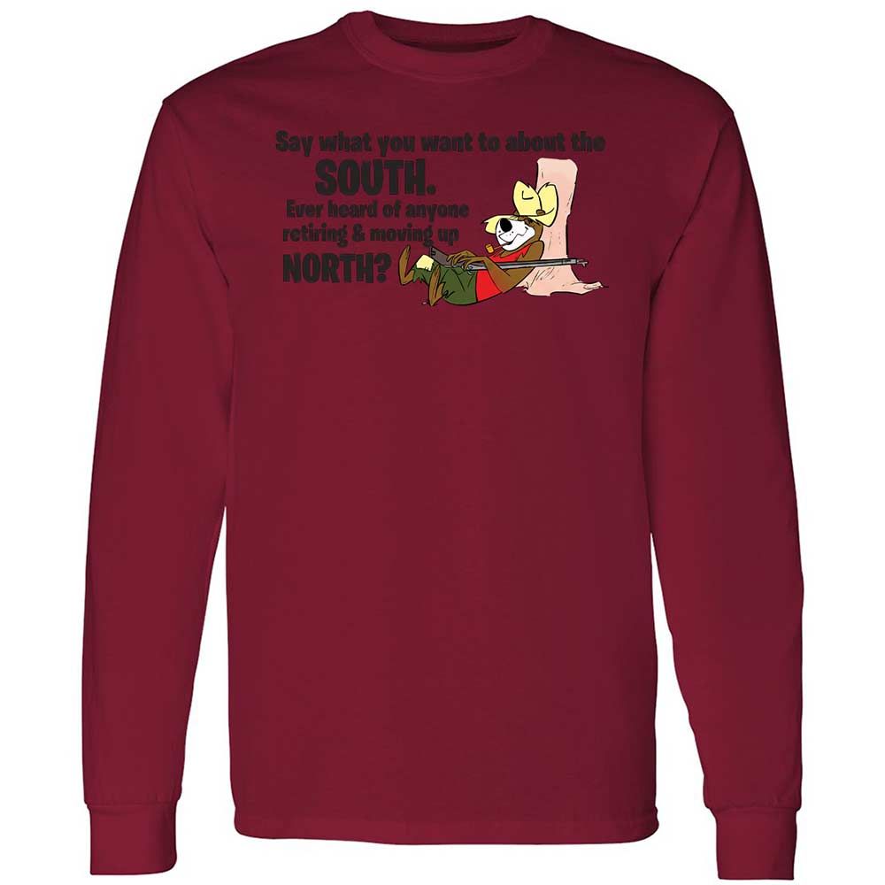 Long Sleeve T-Shirt - 1ZR661CM - Cardinal Red - 17