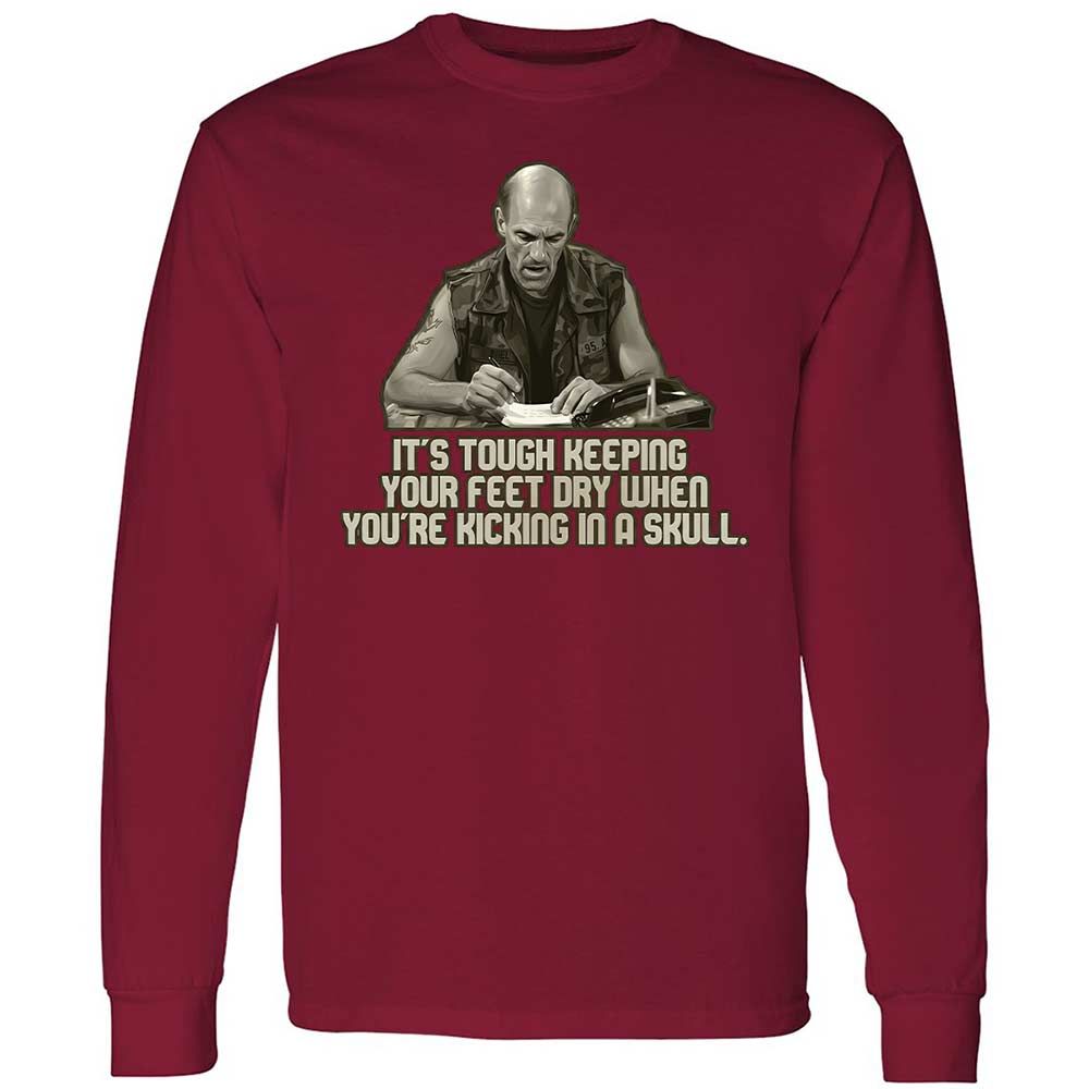 Long Sleeve T-Shirt - 3MAK9C4S - Cardinal Red - 17