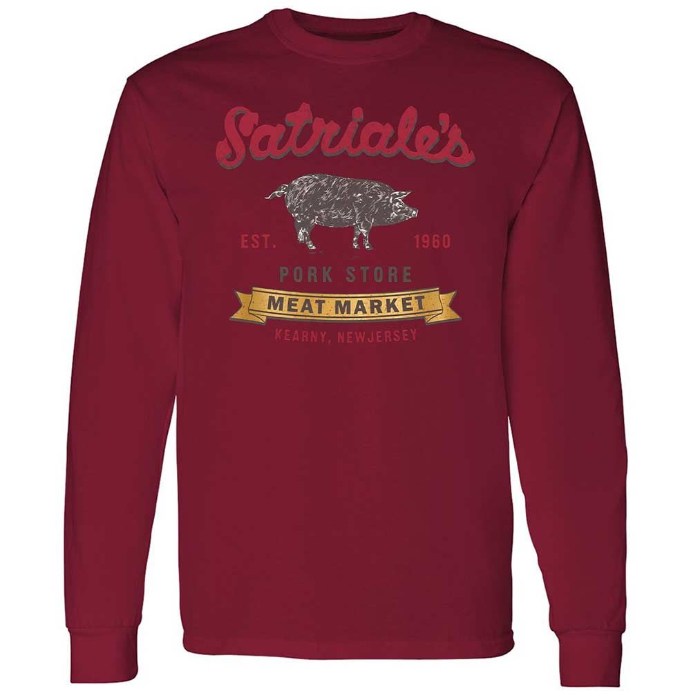 Long Sleeve T-Shirt - 3XE8BPBQ - Cardinal Red - 17