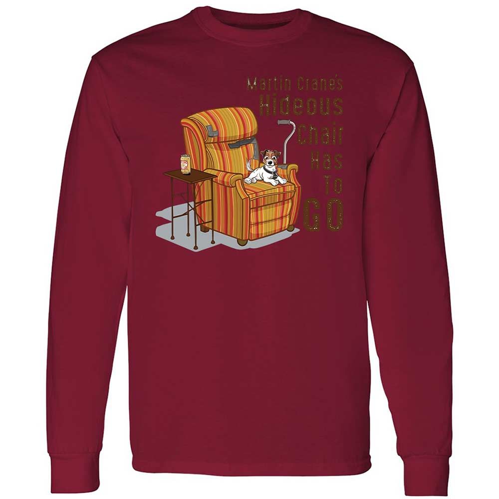 Martin Crane's Hideous Chair - Cardinal Red - 17