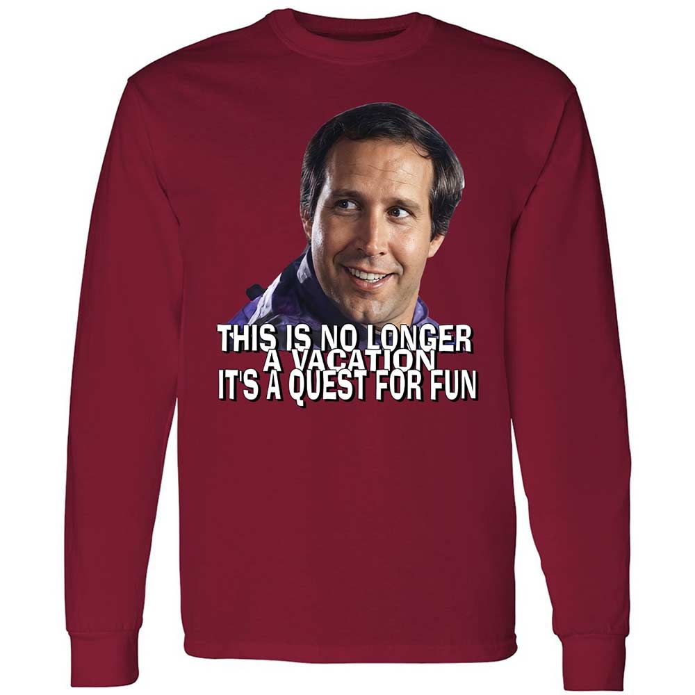 Long Sleeve T-Shirt - VQWKDK9P - Cardinal Red - 17