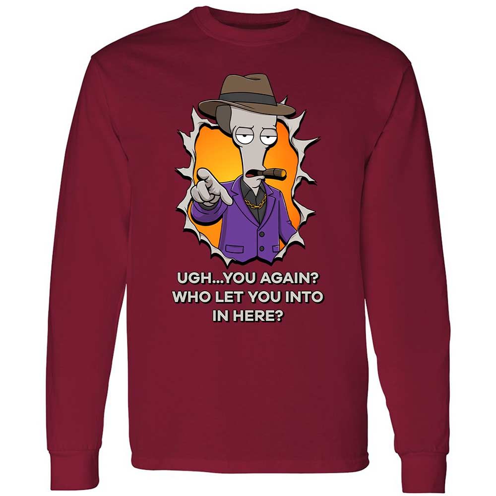 Long Sleeve T-Shirt - UZNMZX6A - Cardinal Red - 17