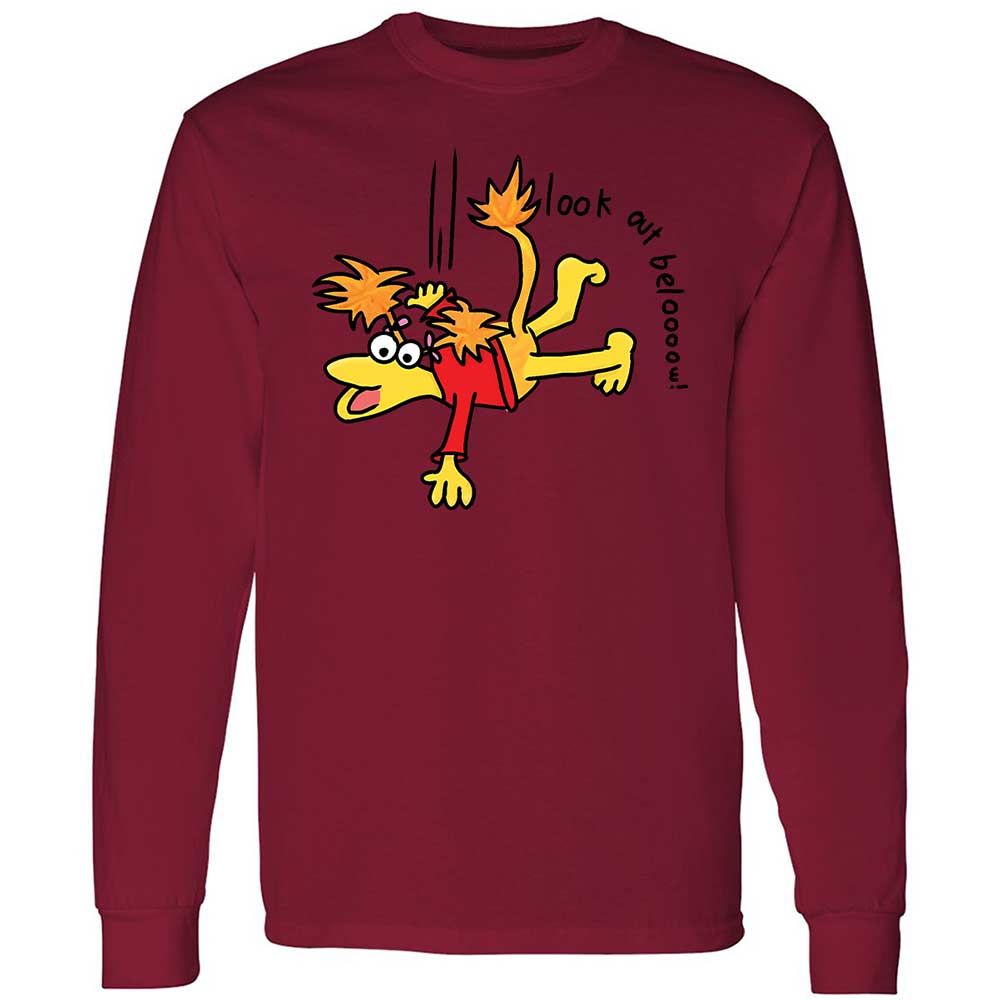 Long Sleeve T-Shirt - 3PC8X2QA - Cardinal Red - 17