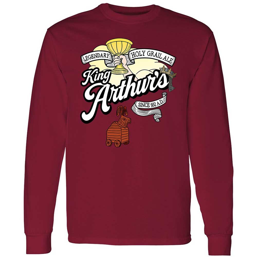 Long Sleeve T-Shirt - R8FGHLS4 - Cardinal Red - 17