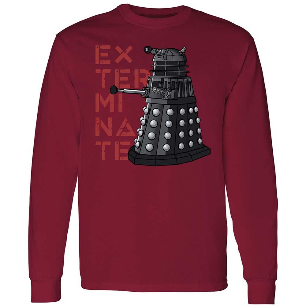 Dalek Exterminate - Cardinal Red - 17