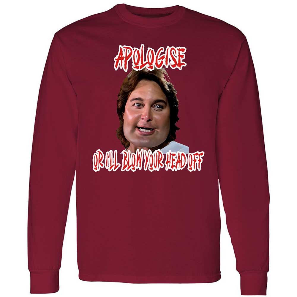 Long Sleeve T-Shirt - ZLXDWE12 - Cardinal Red - 17