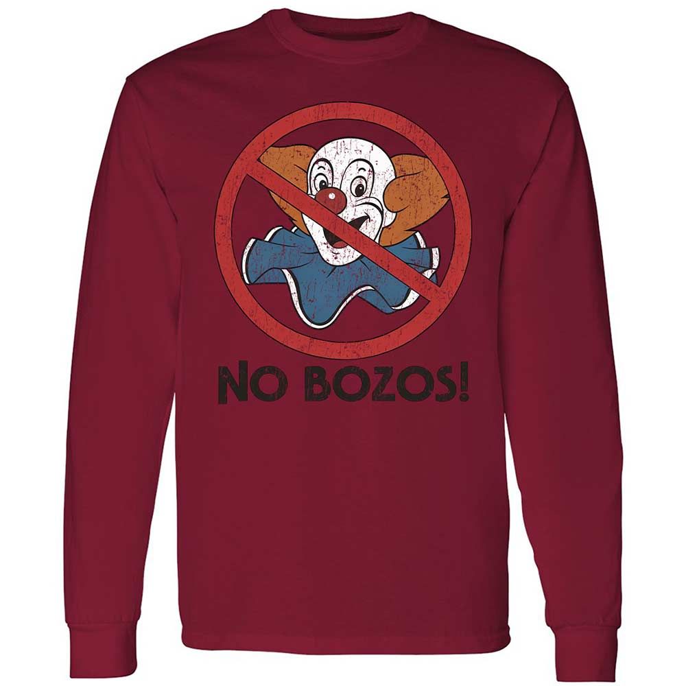 No Bozos - Cardinal Red - 17
