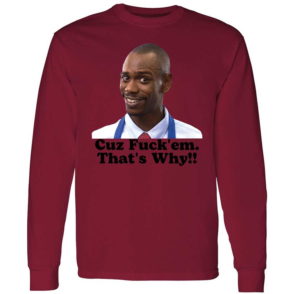 Long Sleeve T-Shirt - SKG6REP3 - Cardinal Red - 17