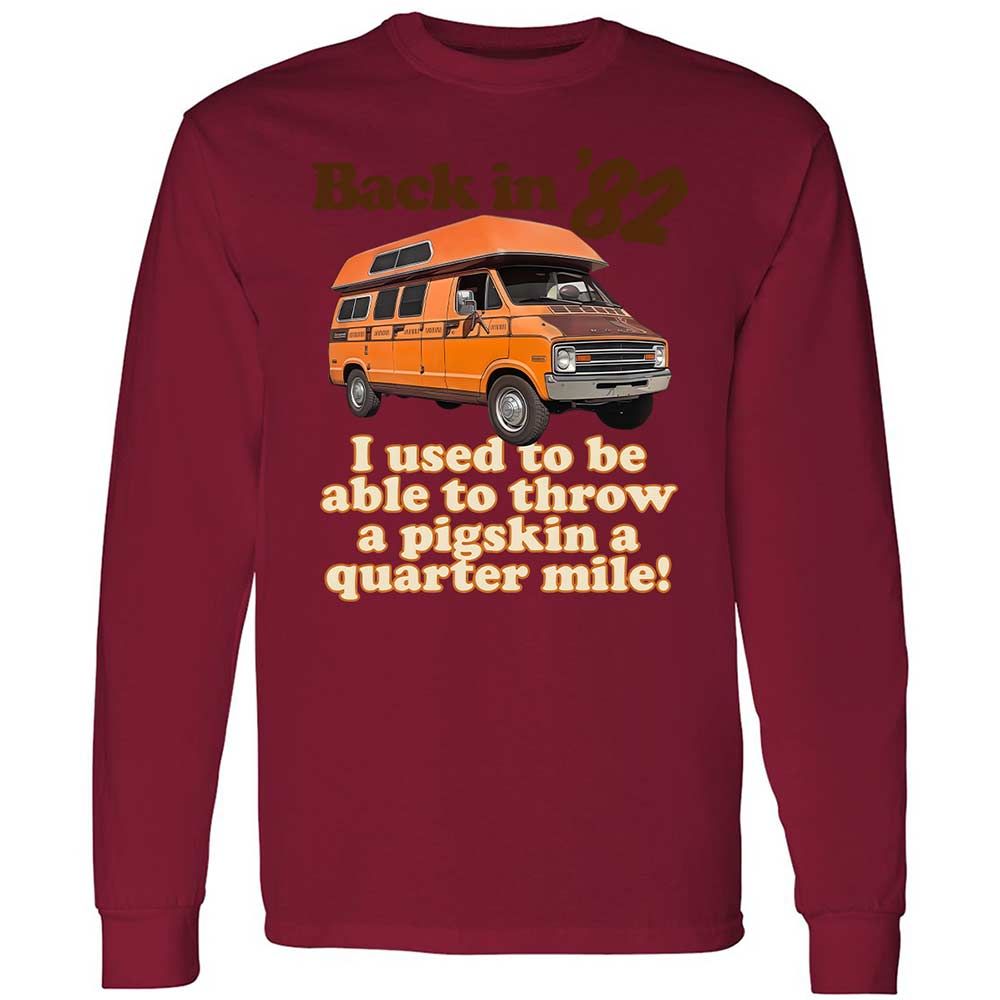 Long Sleeve T-Shirt - HDJG35UD - Cardinal Red - 17