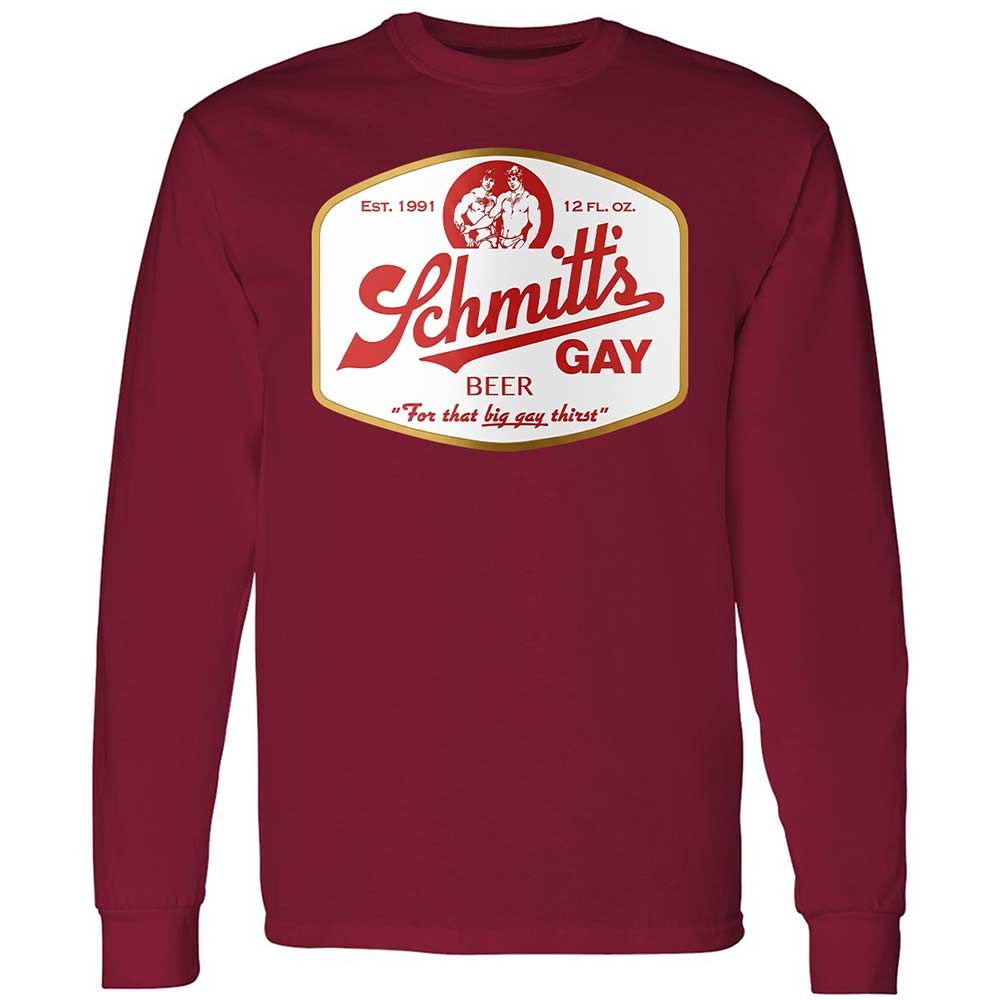 Schmitt's Gay Beer - Cardinal Red - 17