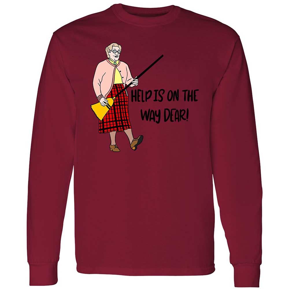 Help is on the way dear - Cardinal Red - 17