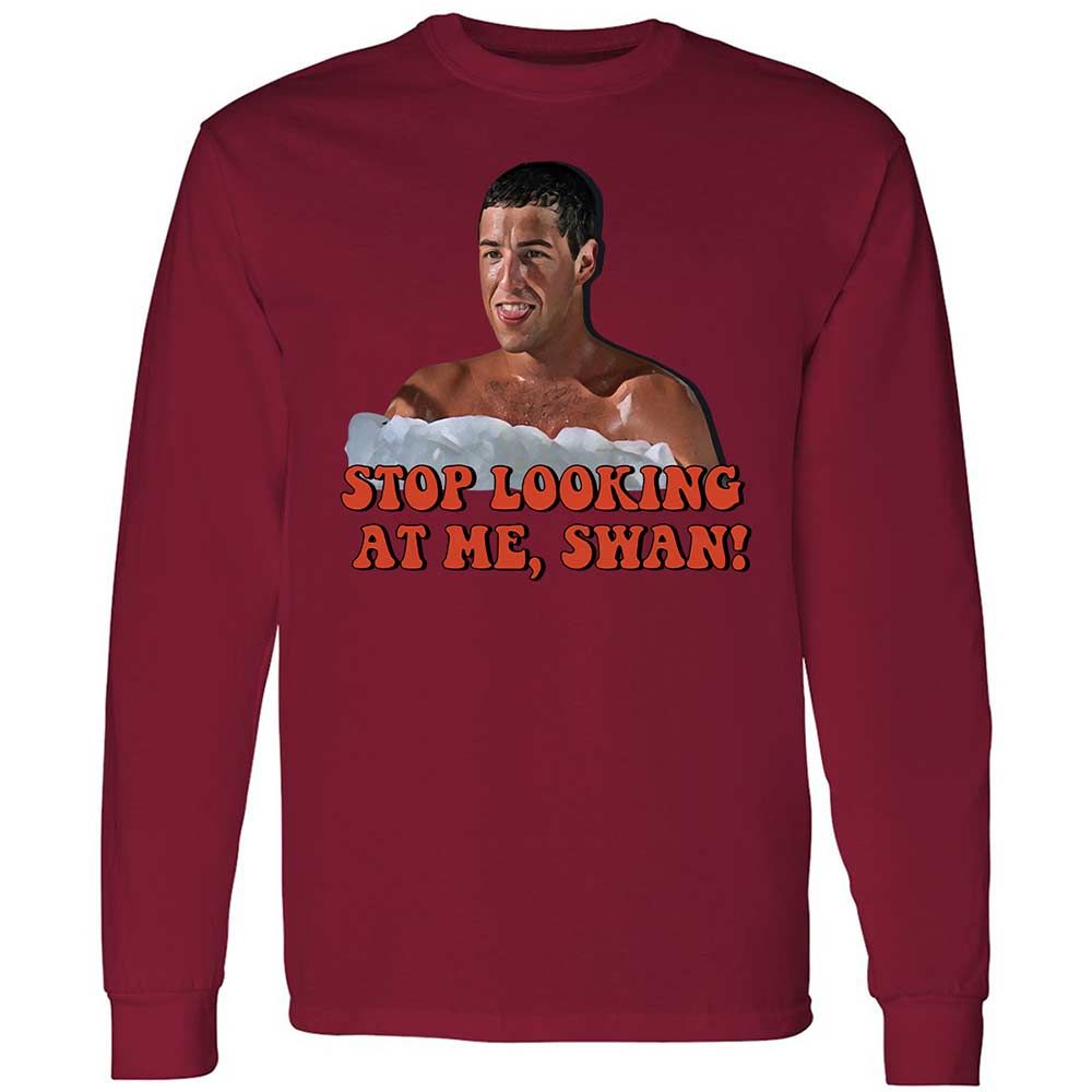 Long Sleeve T-Shirt - BC91P9TJ - Cardinal Red - 17