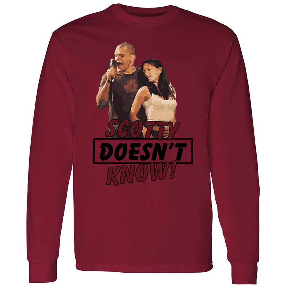 He Doesn't Know - Cardinal Red - 17