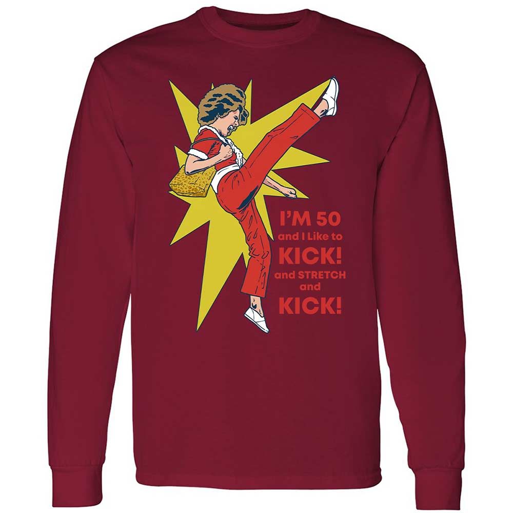 Long Sleeve T-Shirt - WKL347E9 - Cardinal Red - 17