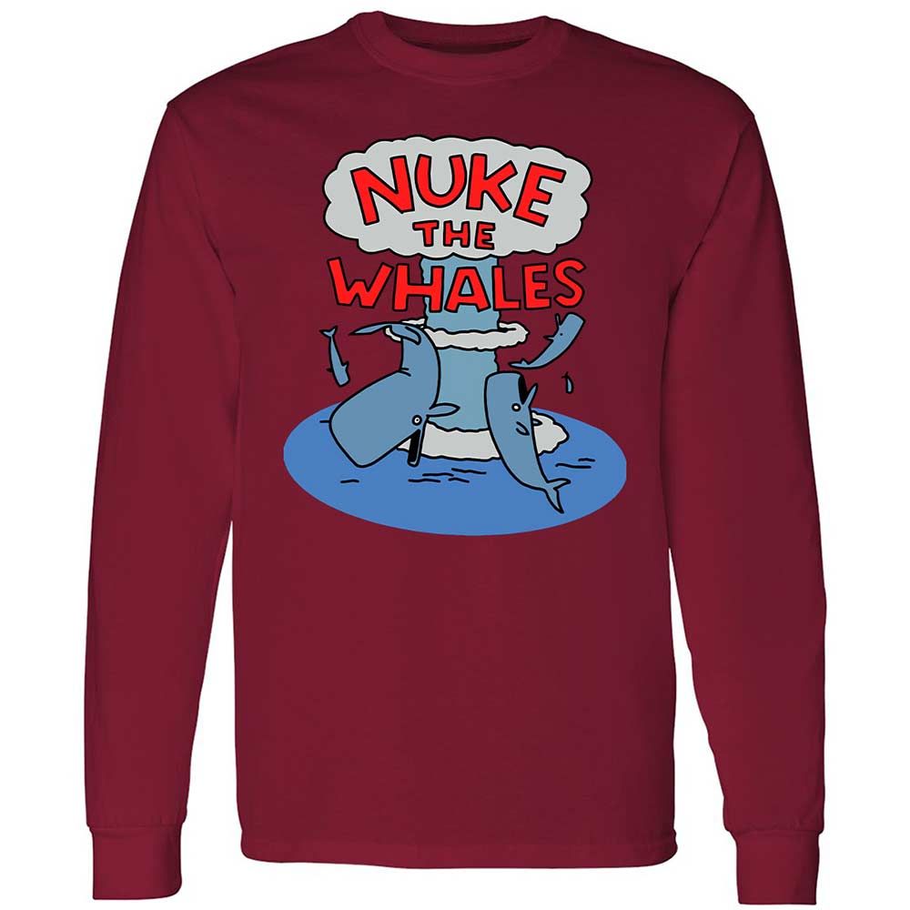 Nuke the Whales - Cardinal Red - 17