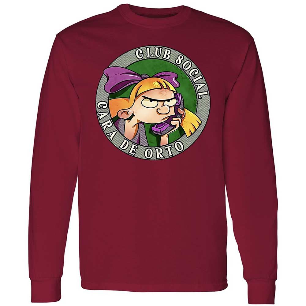 Long Sleeve T-Shirt - F1PJQCW7 - Cardinal Red - 17