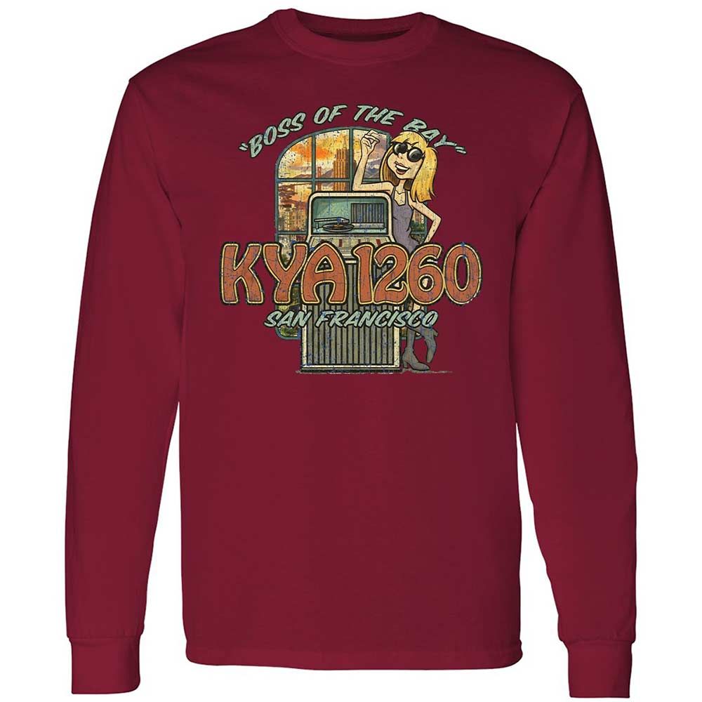 Long Sleeve T-Shirt - RY8JDMW7 - Cardinal Red - 17