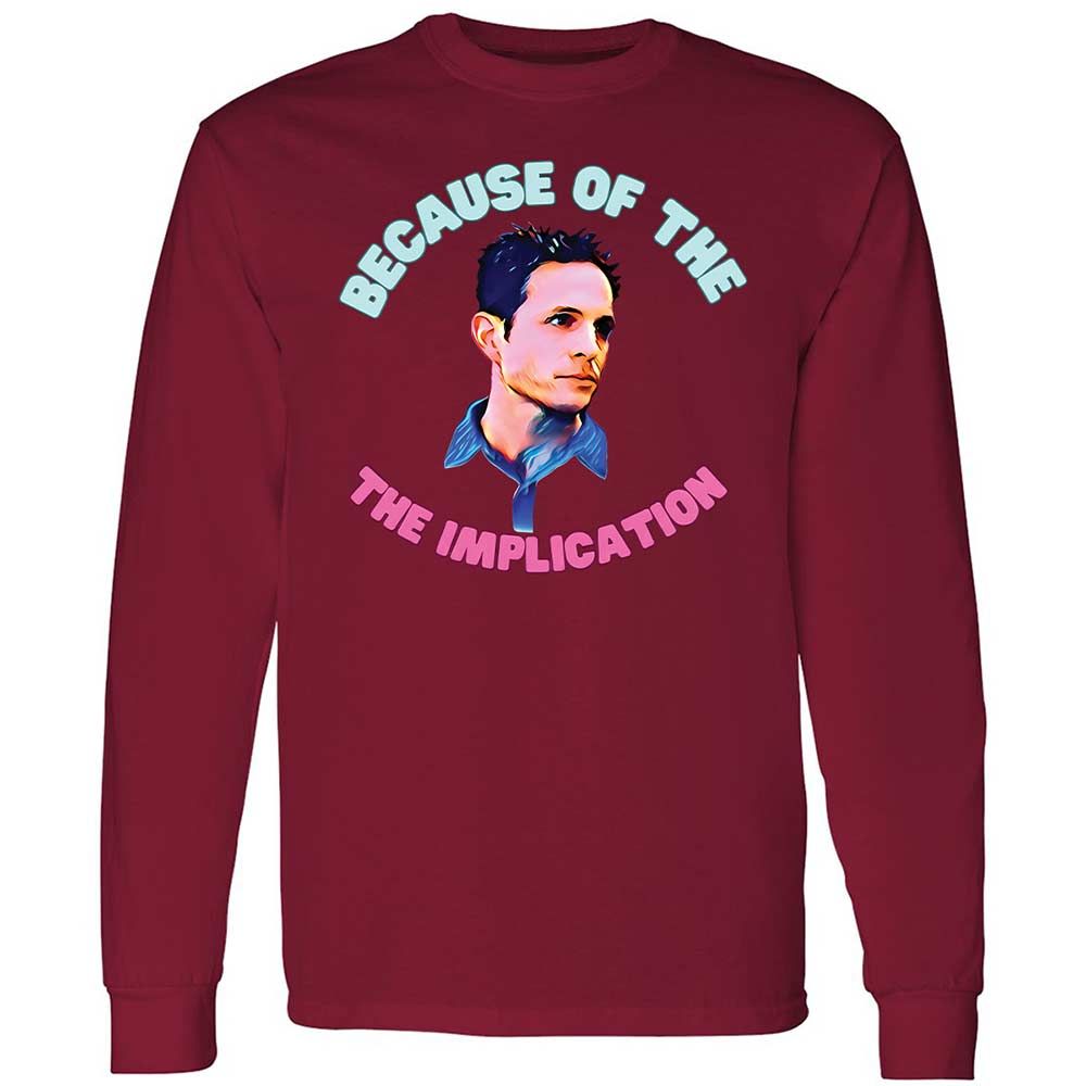 Long Sleeve T-Shirt - VUVVL2HC - Cardinal Red - 17