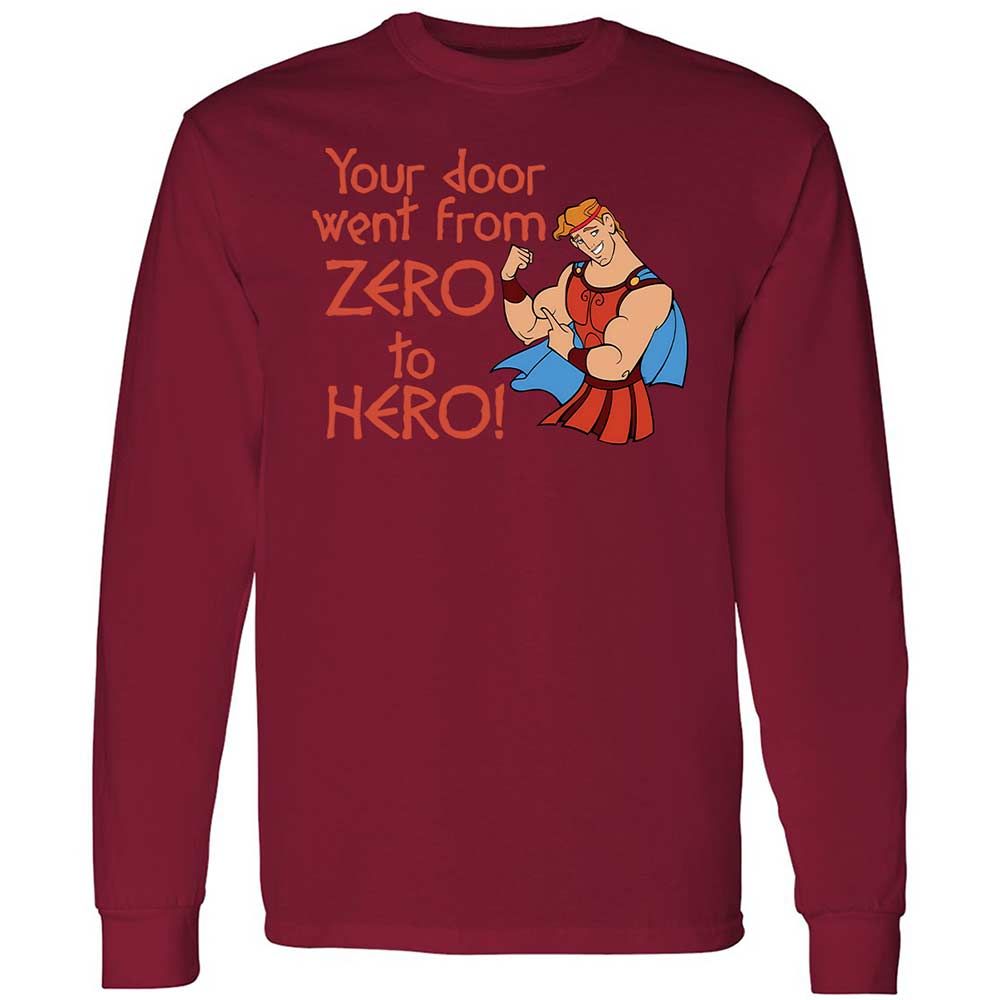 Long Sleeve T-Shirt - PVPD539Z - Cardinal Red - 17