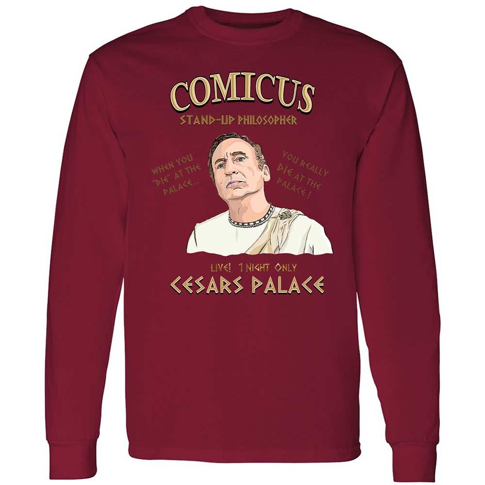 Comicus- Stand-up Philosopher - Cardinal Red - 17