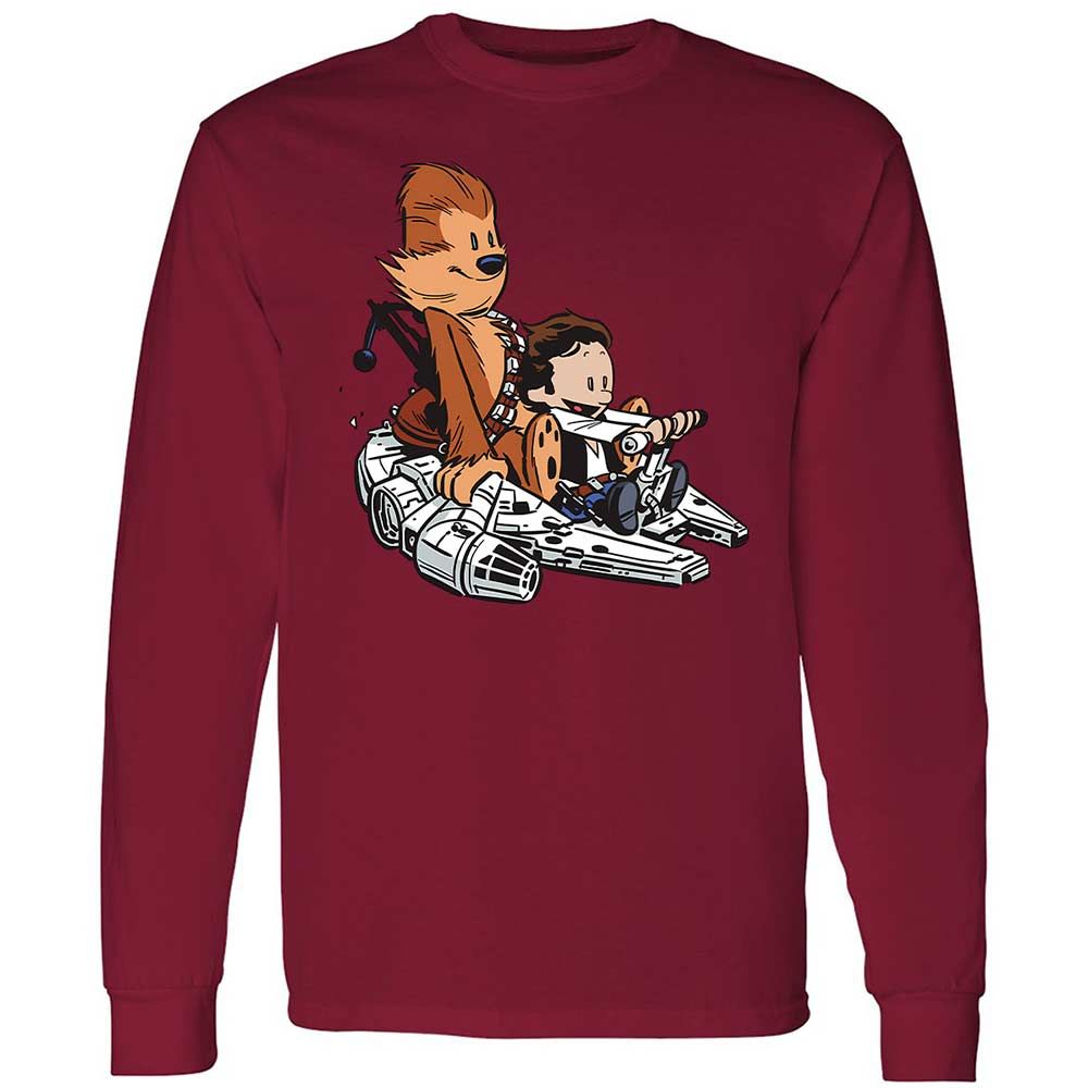 Han and Chewie - Cardinal Red - 17