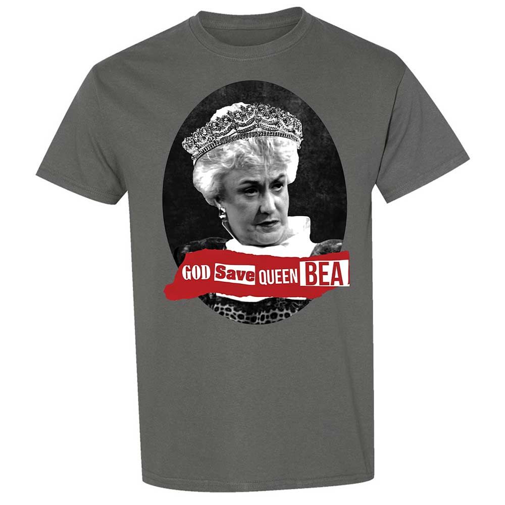 God Save Queen Bea - Charcoal - 17