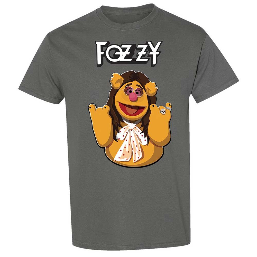 Fozzie Muppet as Rockstar - Charcoal - 17