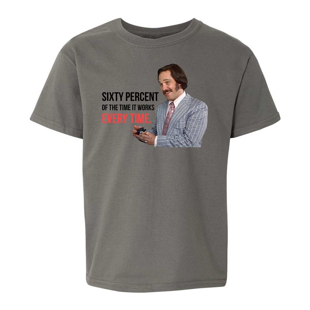 Kids T-Shirt - TBFP96MP - Charcoal - 17