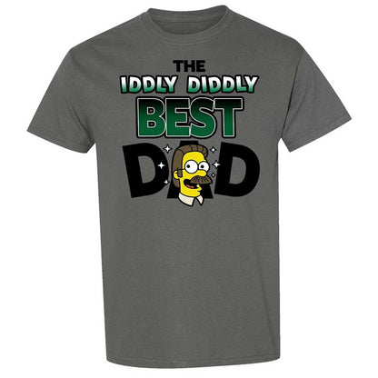 The Iddly diddly best dad - Charcoal - 17
