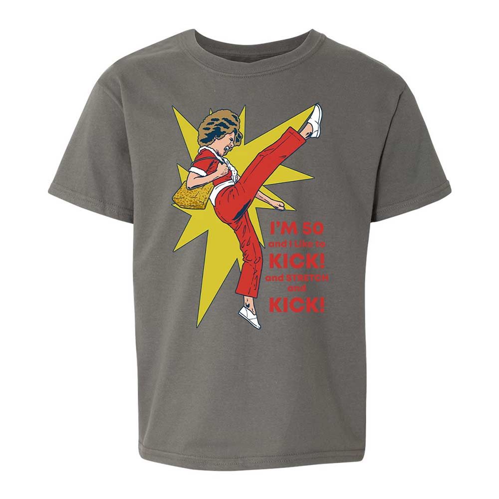 Kids T-Shirt - KS9H87Q4 - Charcoal - 17