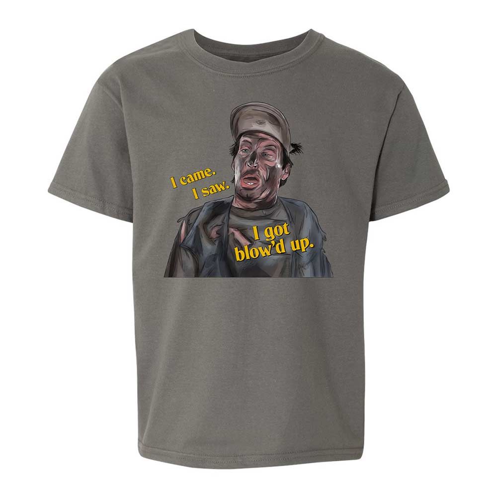 Kids T-Shirt - SM56VMR2 - Charcoal - 17