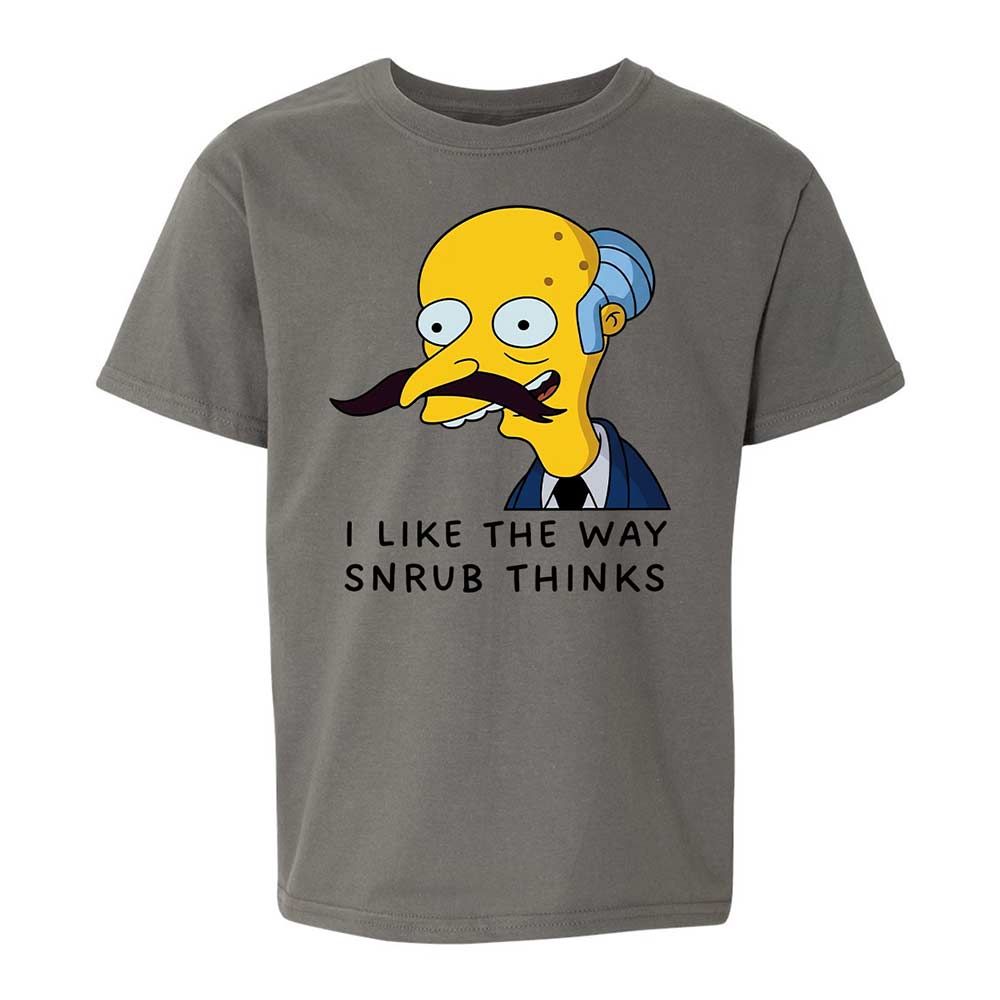 I Like the Way Snrub Thinks - Charcoal - 17