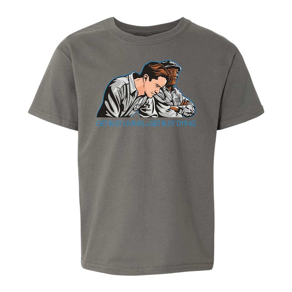 Get Busy Living - Charcoal - 17