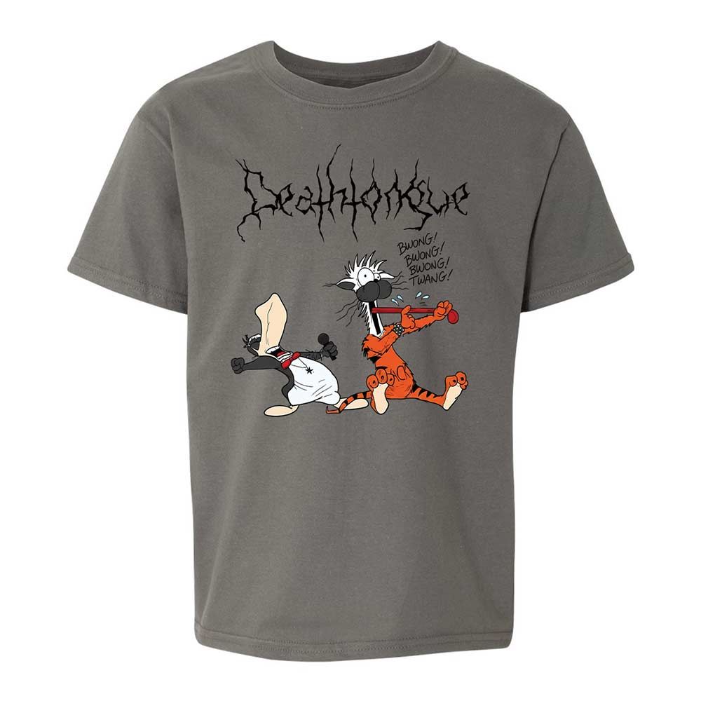Kids T-Shirt - NPBYSTBY - Charcoal - 17